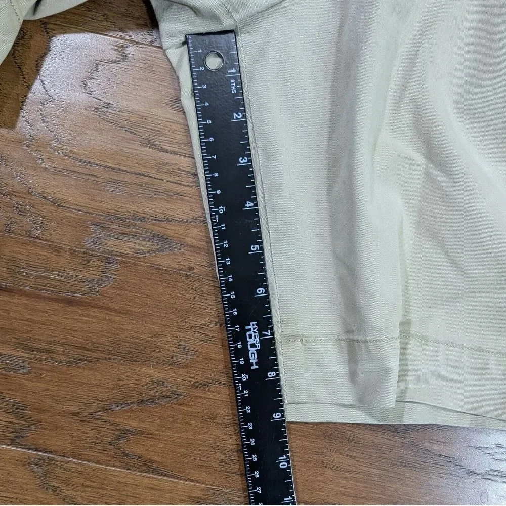 Polo Ralph Lauren Mens Shorts Sz 40 Beige Khaki Chino Stretch Classic Fit Casual